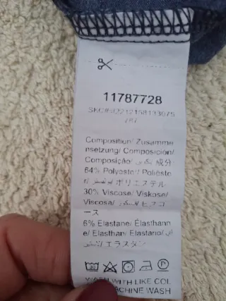 Camiseta T 2XL. Medidas en descripción