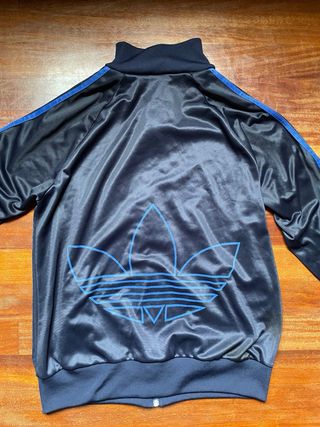 Chaqueta Adidas Vintage Azul Talla L