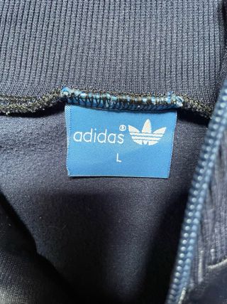 Chaqueta Adidas Vintage Azul Talla L