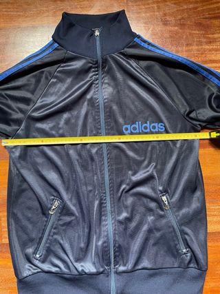 Chaqueta Adidas Vintage Azul Talla L