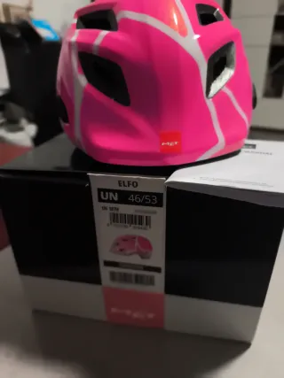 Casco bici Met niña