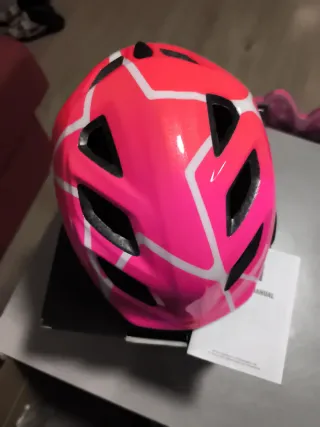 Casco bici Met niña