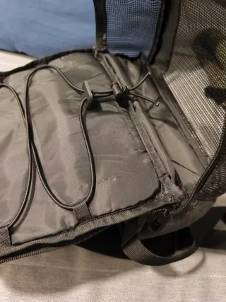 Mochila de transporte Curmio gris