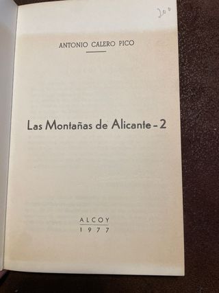 Las Montañas de Alicante 2