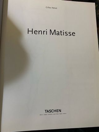 Giles Néret./ Henri Matisse