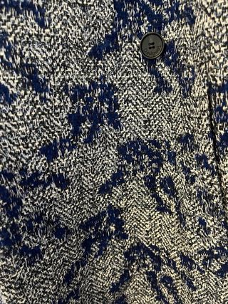 Abrigo Desigual azul