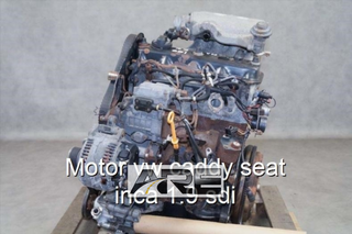 Motor vw caddy seat inca 1.9 sdi.