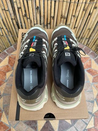 Salomon XT6 Marrón y Beige