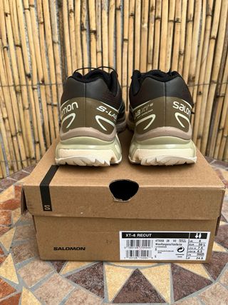 Salomon XT6 Marrón y Beige