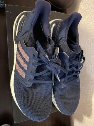 Adidas Ultraboost 20 Zapatillas Running Azul/Rosa