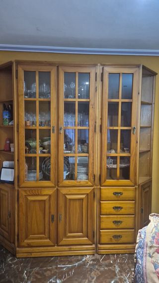 Madera maciza mueble de salón modular