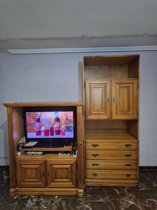 Madera maciza mueble de salón modular