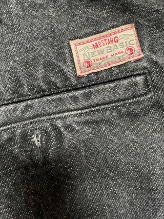 Jorts Vaqueros Mustang Vintage Gris Talla M