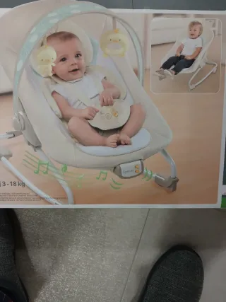 Mecedora Ingenuity Quacks & Cuddles