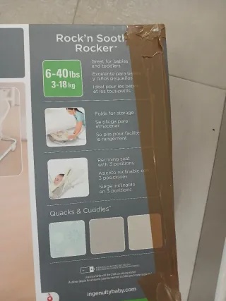 Mecedora Ingenuity Quacks & Cuddles