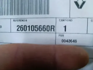 Faro Delantero derecho Renault Express