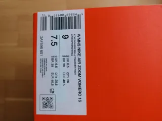 Nike Vomero 16 Mujer Rosa. Nike original.