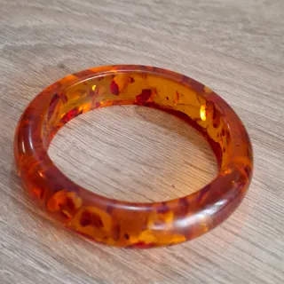 Collar y pulsera ámbar