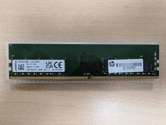 Memoria RAM 16GB DDR4 HP 3200MHz