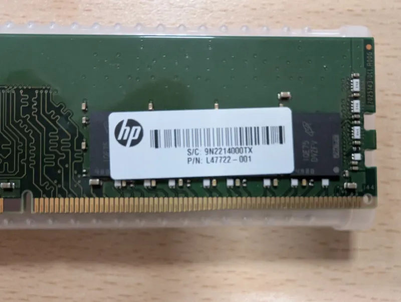 Memoria RAM 16GB DDR4 HP 3200MHz afbeelding 3