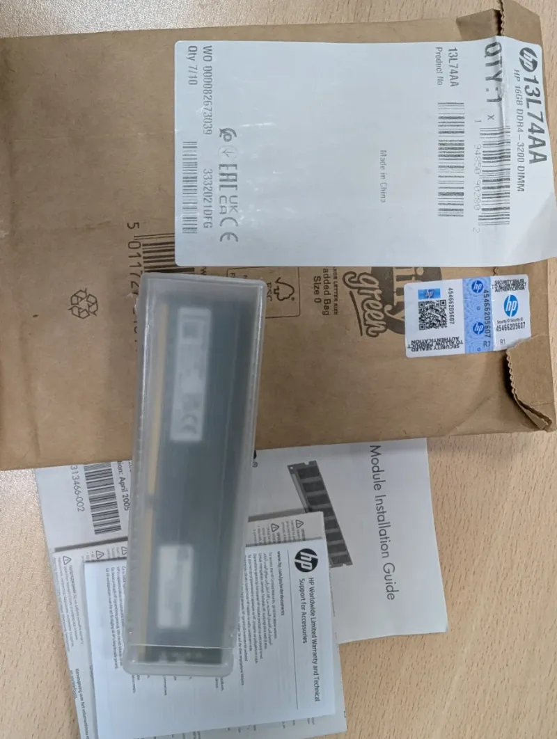 Memoria RAM 16GB DDR4 HP 3200MHz afbeelding 6
