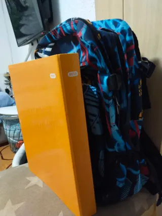 Mochila escolar con diseño