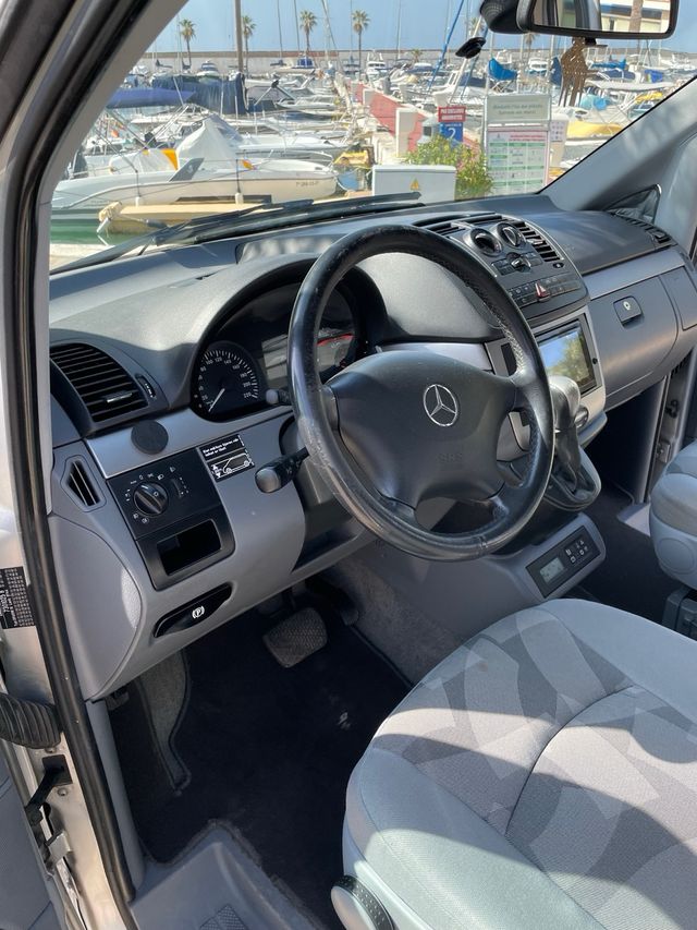 Alquiler furgoneta camper Mercedes