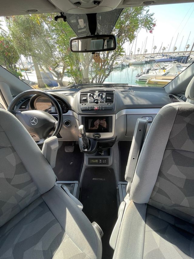 Alquiler furgoneta camper Mercedes