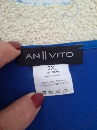 Blusa T XXL. Medidas en descripción