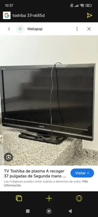 TV Toshiba 37RV685D
