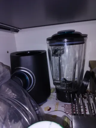 Frullatore potente boccale in vetro manca scatolo