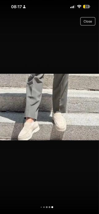 Mocasines Zara Marrones