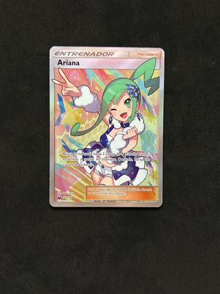 Carta pokémon Ariana alternativa eclipse cosmico