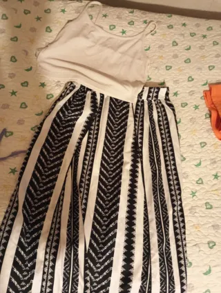 Conjunto Verano Top y Falda