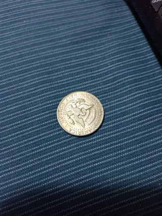 Moneta Half Dollar 1968