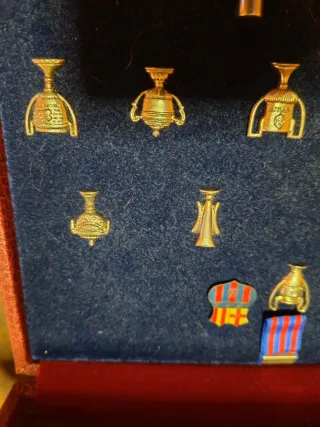 Maletín FCB Años 90 Copas Barcelona