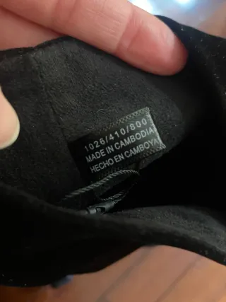 Botas Zara Tacón Efecto Ante Talla 37