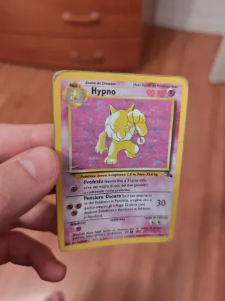 Carta Pokémon Hypno Base Set 8/62