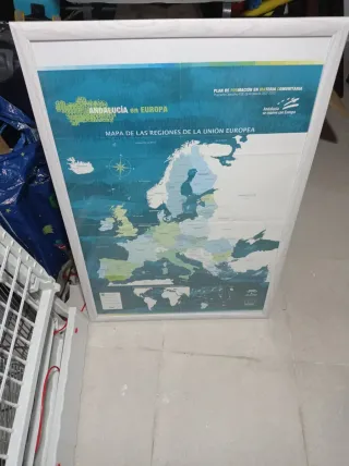 Mapa de las Regiones de la Unión Europea