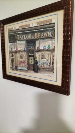 Quadretto Taylor & Brawn negozio