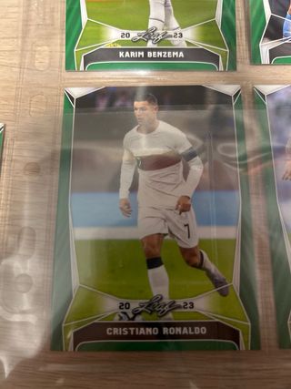 Coleccion Cartas Cards Cromos Leaf 2023 Messi Cr7