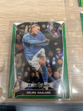 Coleccion Cartas Cards Cromos Leaf 2023 Messi Cr7