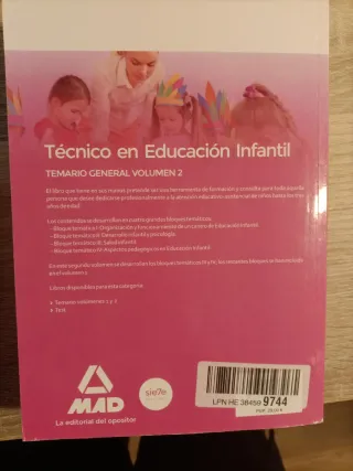 Técnico en Educación Infantil. Volumen 1 (Spani...