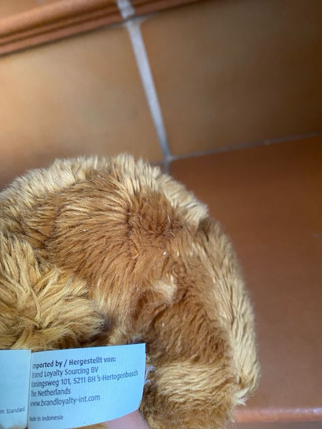 Cucciolo di orso peluche Bukowski e Fairytealebears