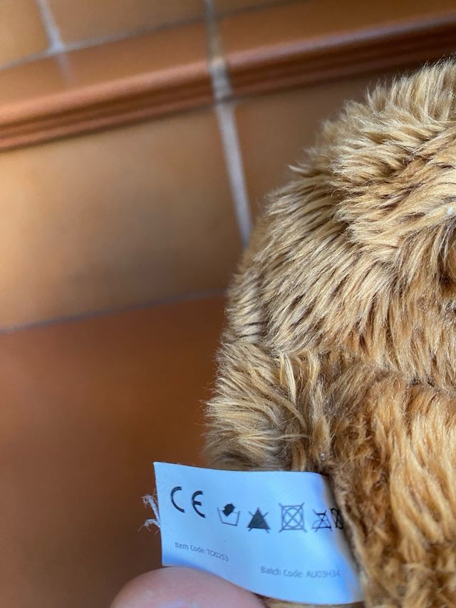 Cucciolo di orso peluche Bukowski e Fairytealebears