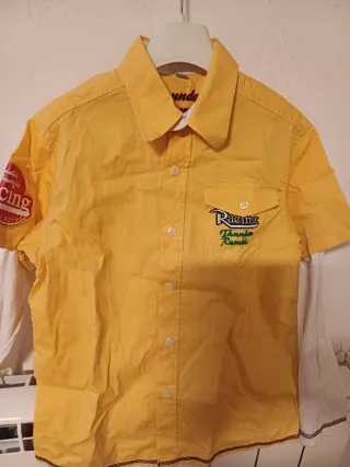 Set : tuta e camicia per bambino di 6-7 anni