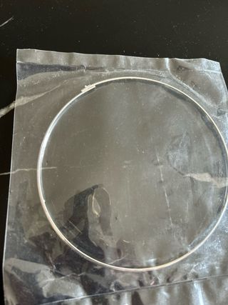 2 Collane rigide argentate