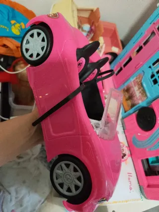 Coche Barbie Rosa