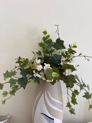 Vaso decorativo viso donna