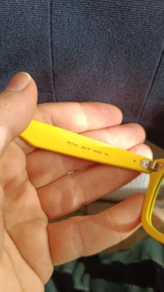 Gafas Ray-Ban Wayfarer Amarillas